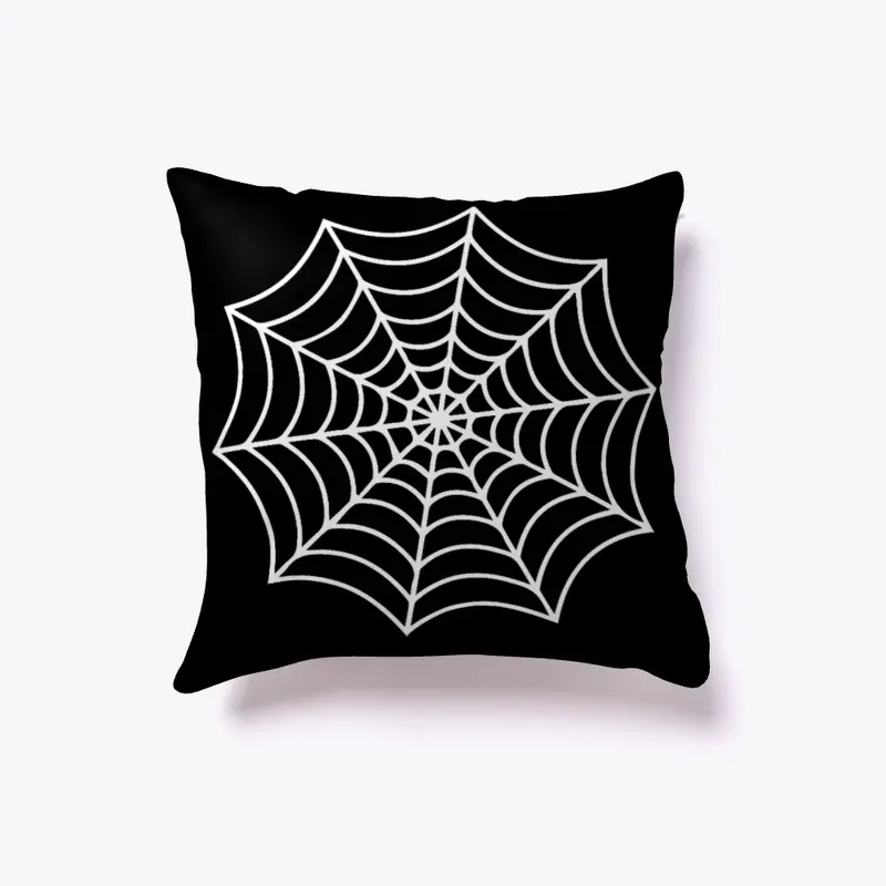 Spider web Pillow